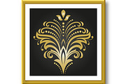 Floral Vector Abstract Pattern, a Decorative Illustration by FineArtStudio (Thumbnail 3 of 3)