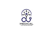 Professional Medical Logo, a Branding & Logo Template by YUDesignStore (Thumbnail 1 of 9)
