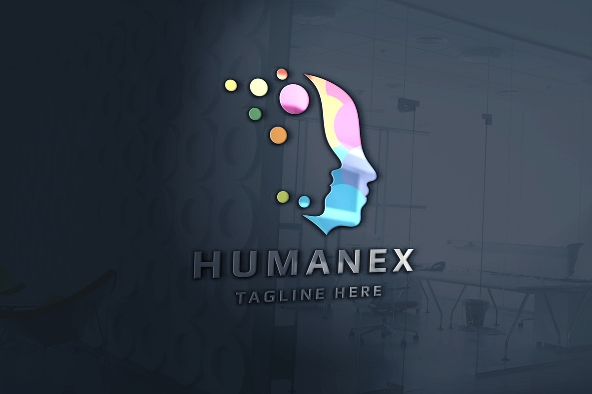 Human Artificial Intelligence Logo, a Branding & Logo Template by ...