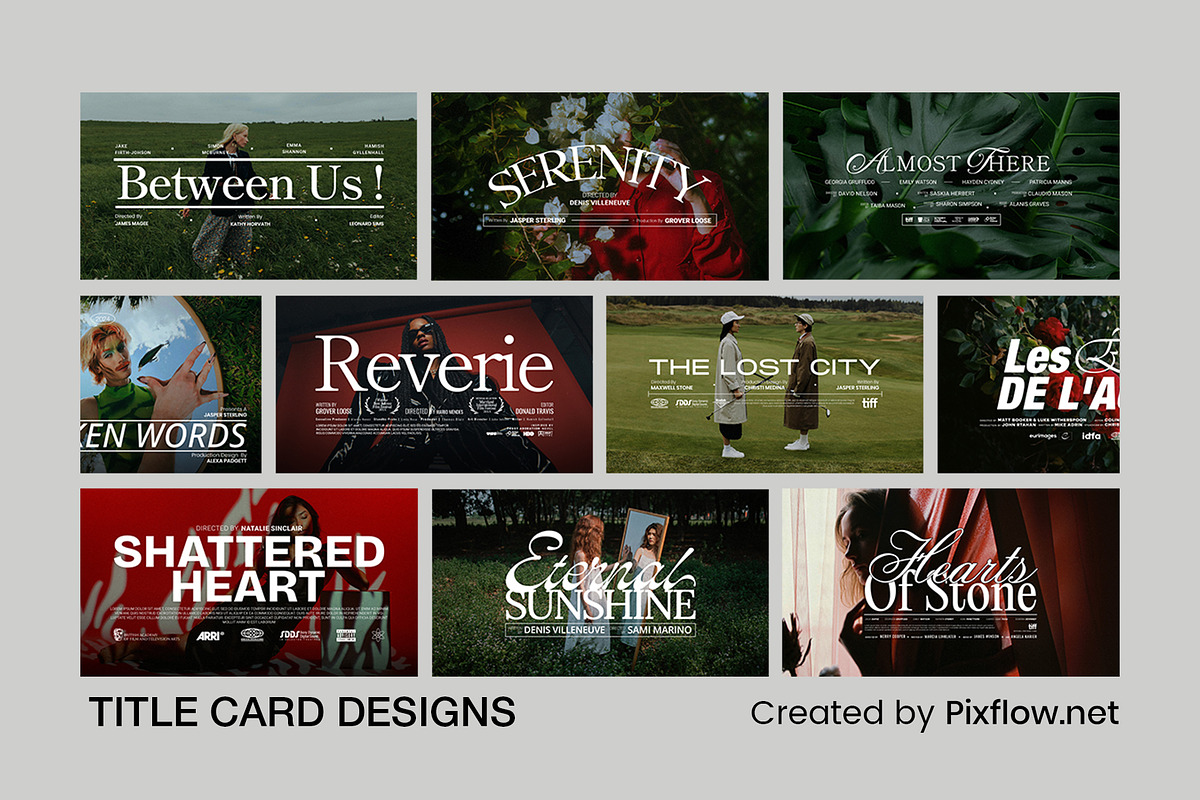 Title Card Designs V.3