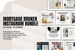 Mortgage Broker Instagram Template