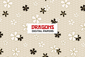 Chinese Dragon Digital Papers