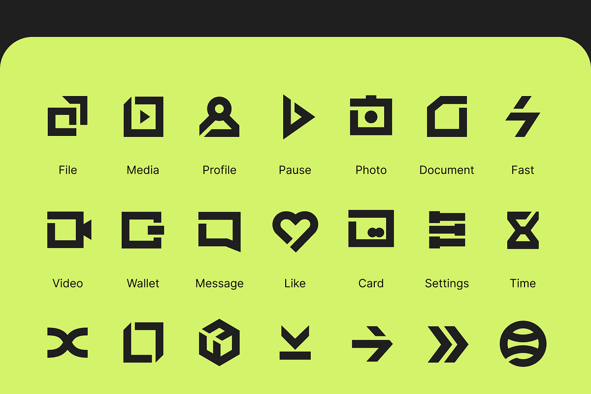 Interface icon set for app /web, an Outline Icon by lekseo studio (Photo 7 of 8)