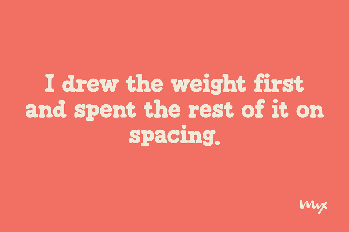 Mix Portly Pug — Bold Slab Serif, a Slab Serif Font by Mix Fonts (Photo 8 of 12)