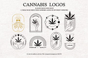 CANNABIS / MARIJUANA BUNDLE, a Decorative Illustration by Elena_Sedova (Thumbnail 21 of 30)