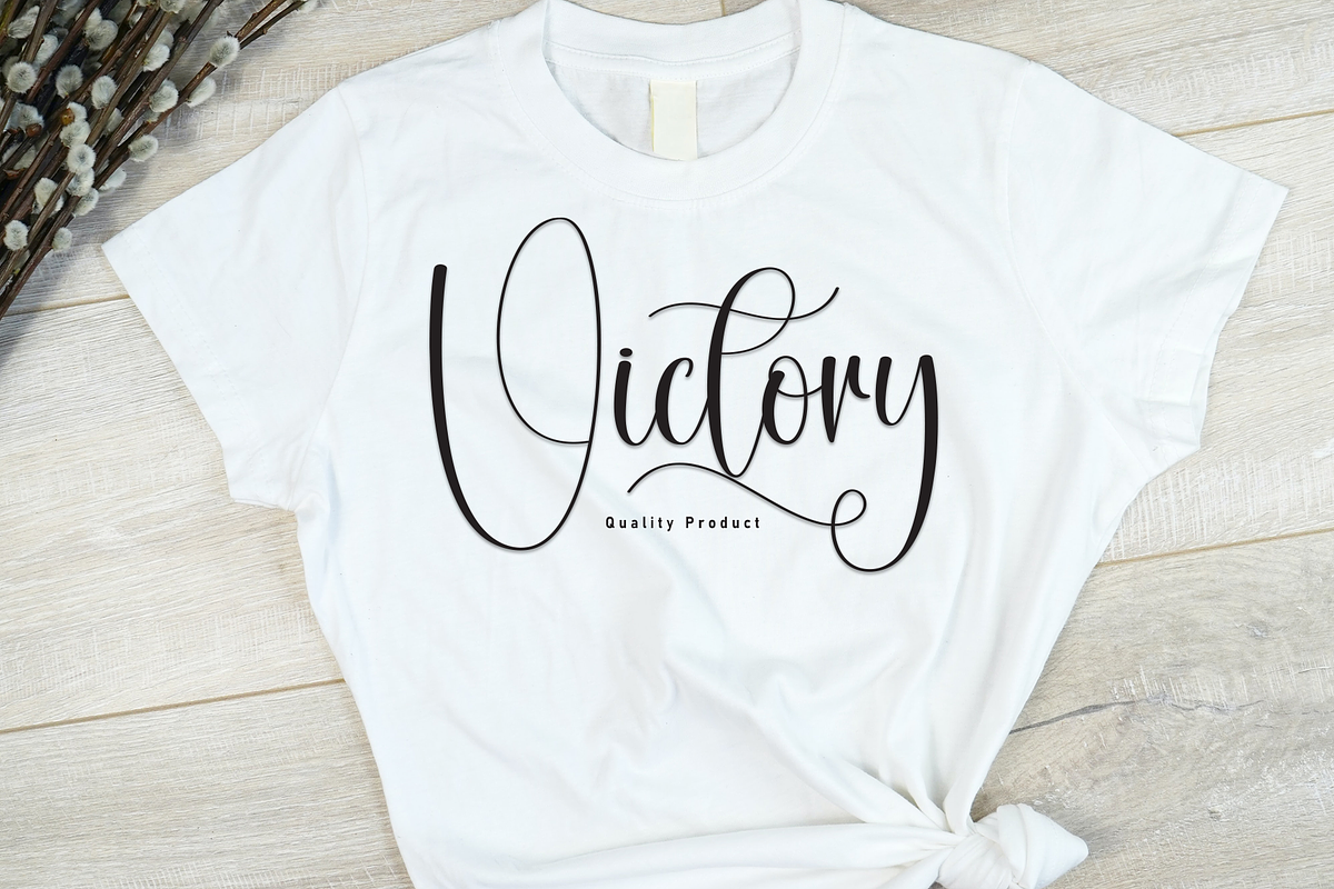 Eucaly | Script Font, a Handwritten Font by Scratchones (Photo 4 of 9)