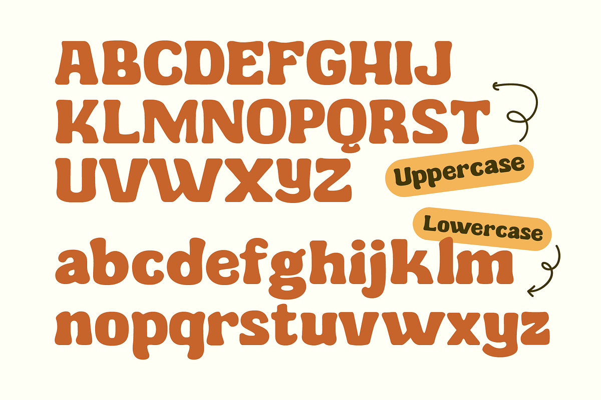 Chewbite - Bold Chubby Display Font, a Sans Serif Font by Pokal Studio (Photo 10 of 13)