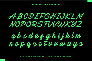 Onedrips - Graffiti Script Fonts, a Script Font by Prioritype Co (Thumbnail 9 of 14)