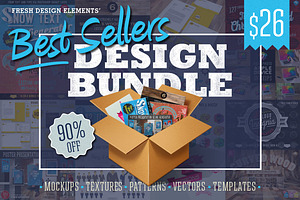 90% Off Best Sellers Design Bundle
