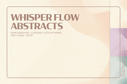 Whisper Flow Seamless Abstracts