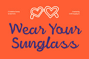 CS Adelina Stamp, a Script Font by Craft Supply Co. (Thumbnail 3 of 8)