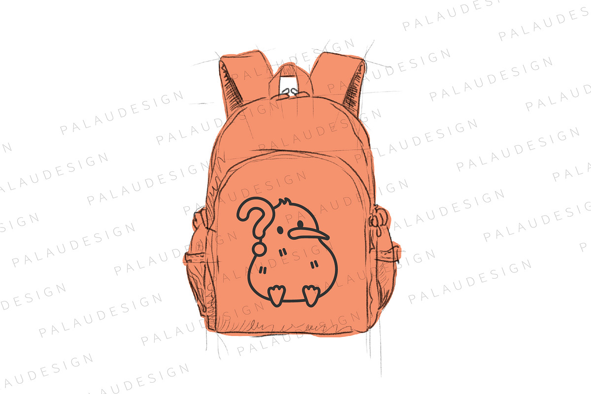 Cute Kawaii Kiwi Bird Character, an Animal Illustration by Palau (Photo 2 of 12)
