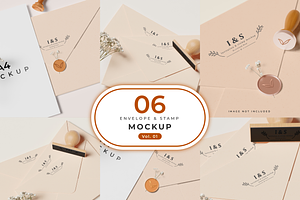 Envelope & Stamp Mockup Bundle