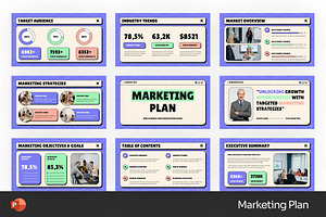 Marketing Plan Powerpoint Templates, a Presentation Template by Fit-tee