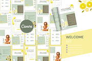 Client Welcome Kit Canva Template, a Branding & Logo Template by ChelseaLamontDesign (Thumbnail 1 of 4)