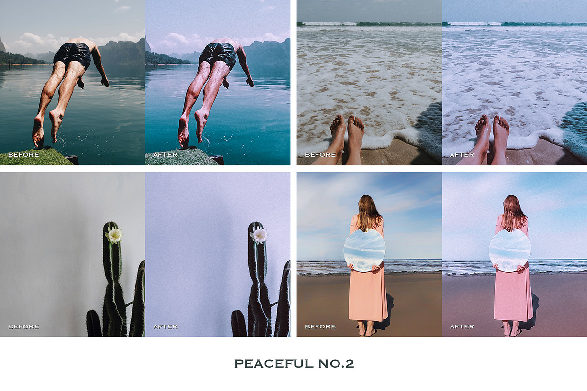 Peaceful Lightroom Presets Mobile, a Preset Add-On by VEER (Photo 7 of 14)