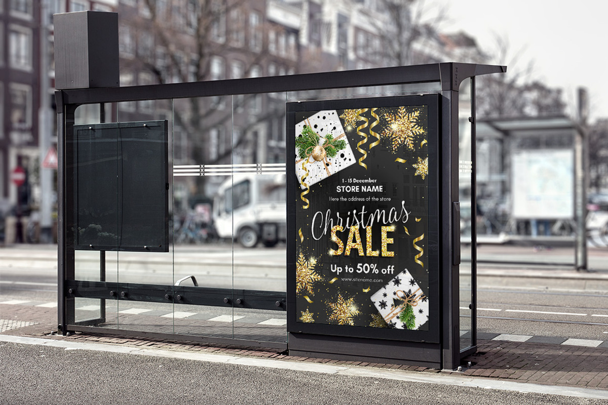 Christmas Sale Banner Template, a Flyer Template by ARg Design (Photo 2 of 3)