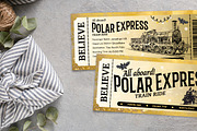 Personalized Polar Express Ticket, a Print Template by Snapybiz (Thumbnail 7 of 11)