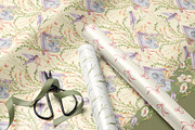 Birds and flowers watercolor clipart, a Decorative Illustration by Kate Lanbina (Thumbnail 15 of 15)