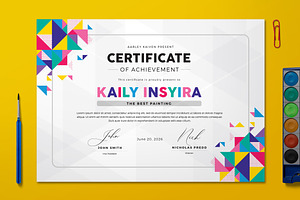 Creative Certificate, a Stationery Template by Aarley Kaiven