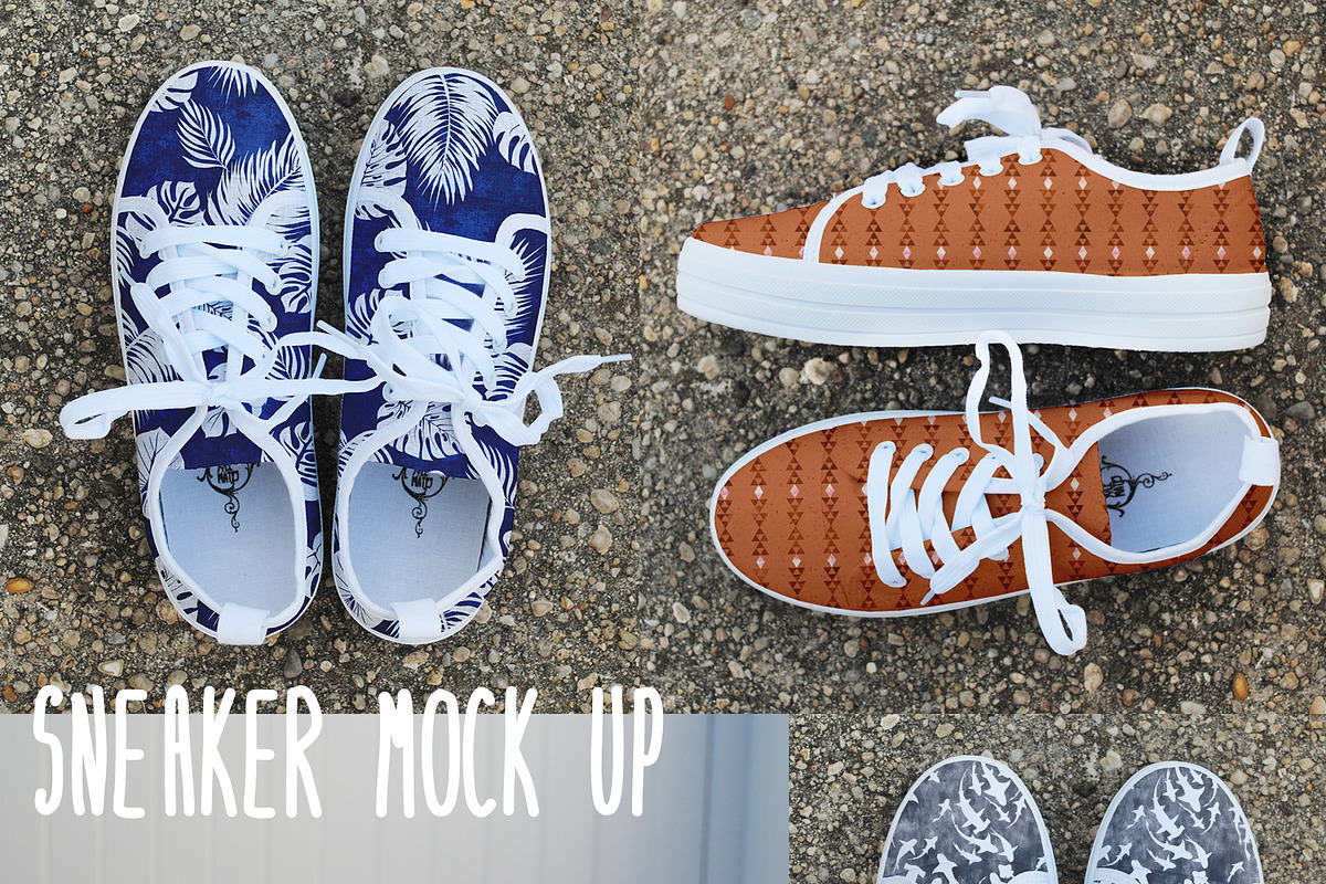 Sneaker Mock Up, a Product Mockup by Schatzi Graphik (Photo 5 of 6)