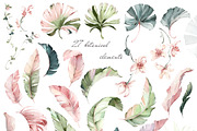 Exotic, Watercolor Tropical Patterns, a Pattern Graphic by Lisima (Thumbnail 11 of 12)