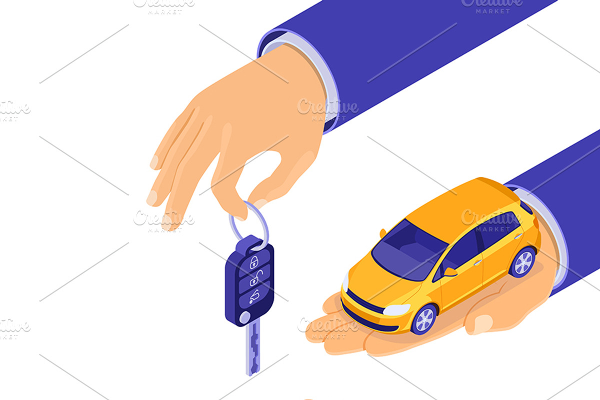 Car Sale Sharing Rent, an Object Illustration by TAlex (Photo 5 of 6)