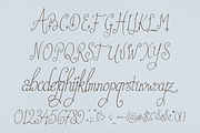Celestial Grief, a Script Font by Lilithcollageart (Thumbnail 5 of 8)