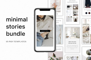 Minimal Instagram Stories Bundle