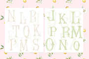 Lemon Lily Wedding Watercolor Bundle, a Decorative Illustration by WonderWonder (Thumbnail 10 of 13)