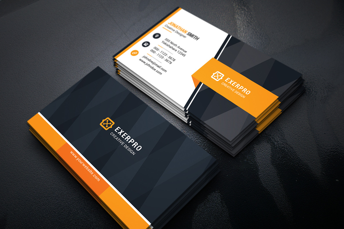 Corporate Business Card Template, a Business Card Template by Shapnochura Design Studio (Photo 4 of 5)