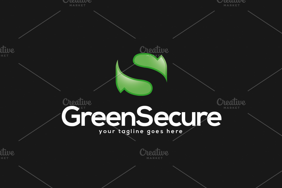 Green Secure Logo Template, a Branding & Logo Template by PixaSquare (Photo 5 of 5)