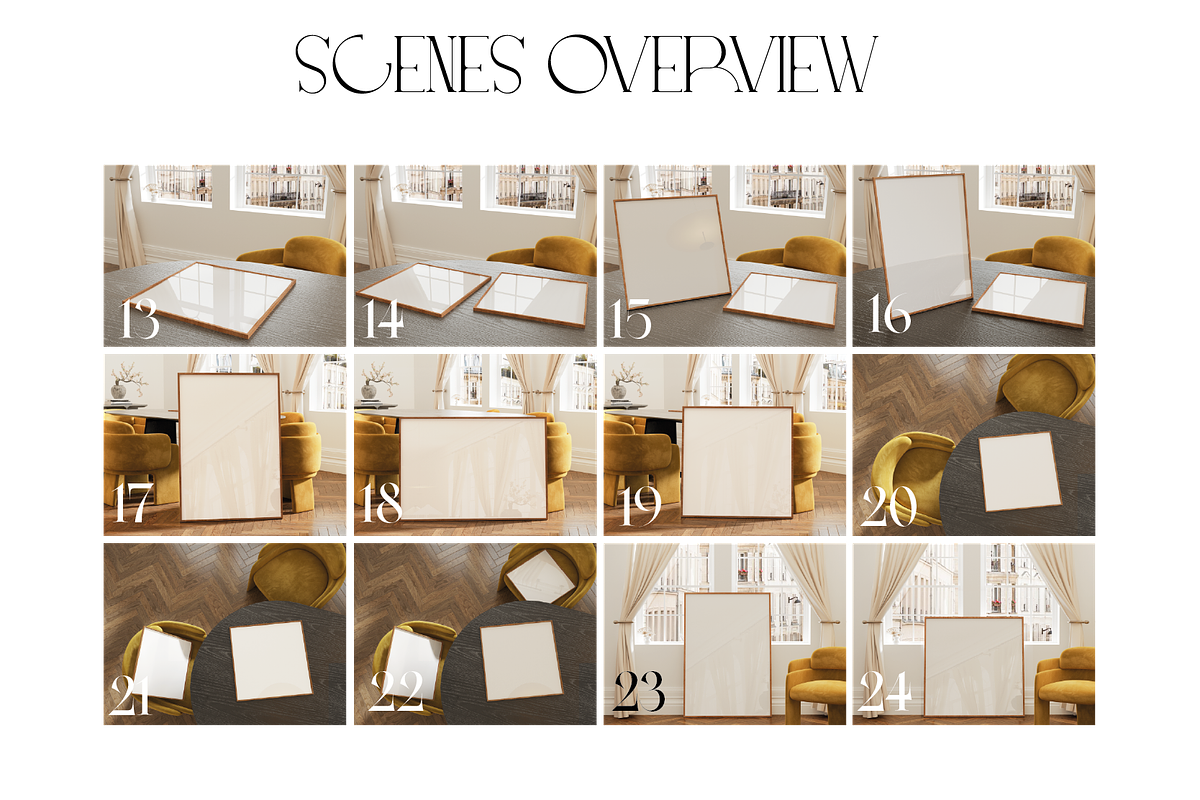 MOCKUP BUNDLE - 24 SCENES, an Advertising Mockup by N digital designs (Photo 11 of 11)