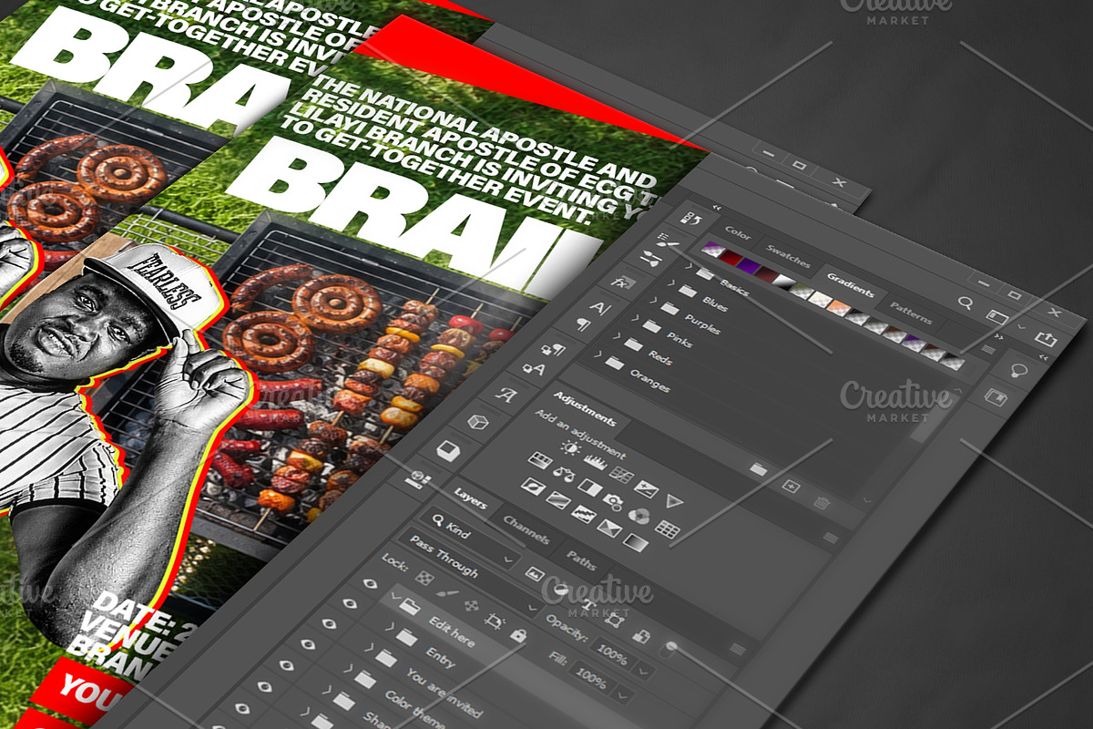 Church Braai & Fun Day Flyer Templat, a Social Media Template by church flyer templates (Photo 6 of 10)
