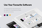 Sparks iOS 11 UI Kit, a Templates & Theme by UI8 (Thumbnail 7 of 9)