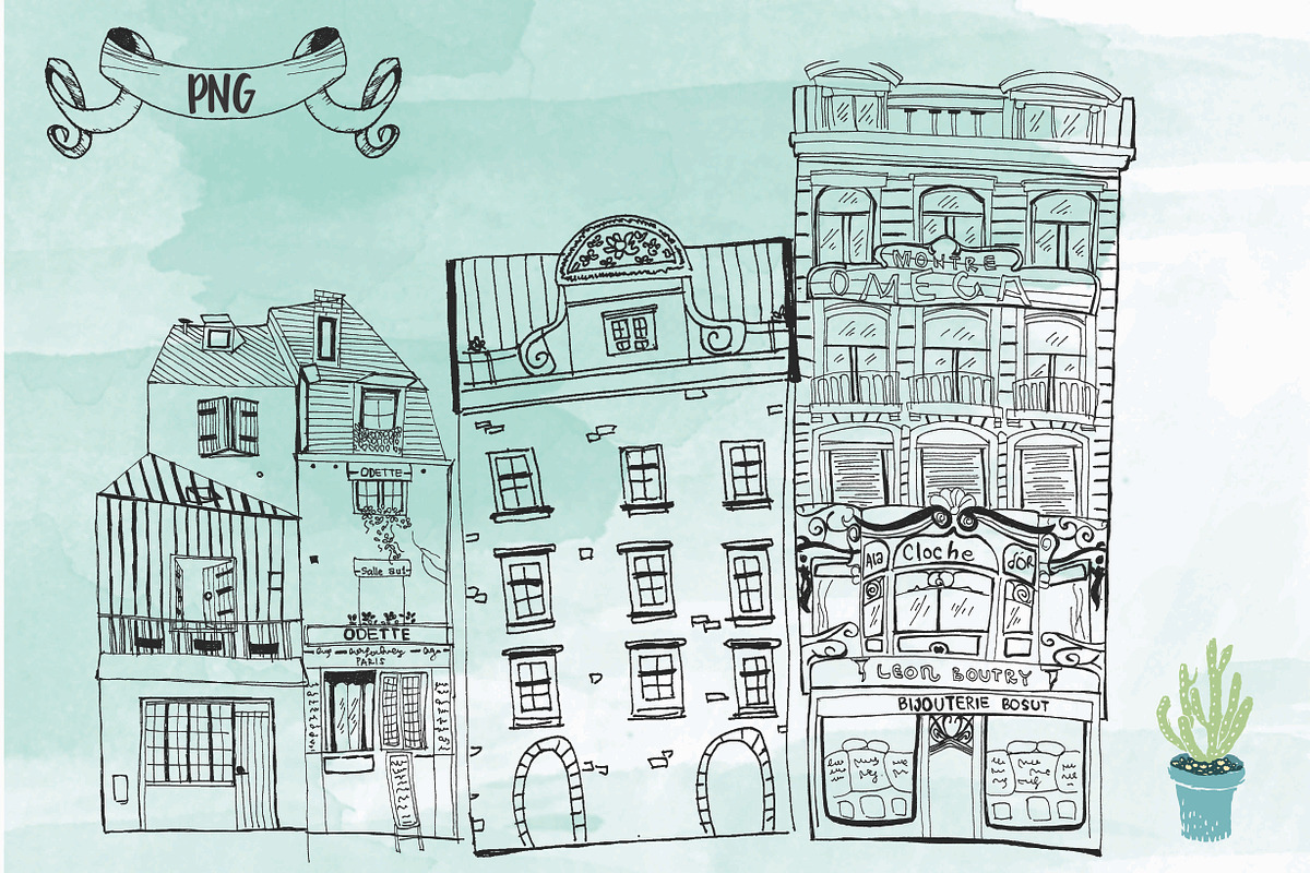 Let's Travel to Paris, an Illustration by Arie Clares (Photo 3 of 3)