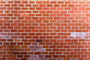 Old red brick wall texture grunge background