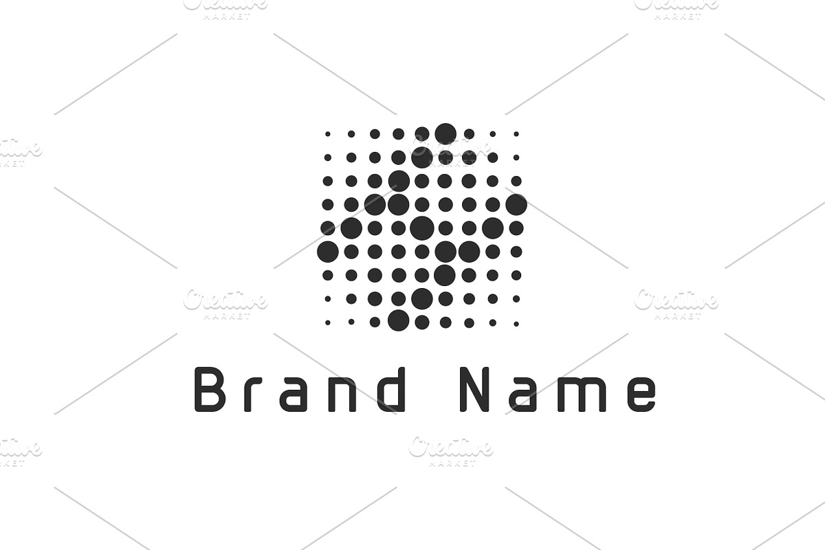 H Letter dots logo template, a Branding & Logo Template by Piro Concept (Photo 3 of 3)