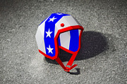 Motorbike Helmet - 3d papercraft, a Print Template by PAPER amaze (Thumbnail 2 of 4)