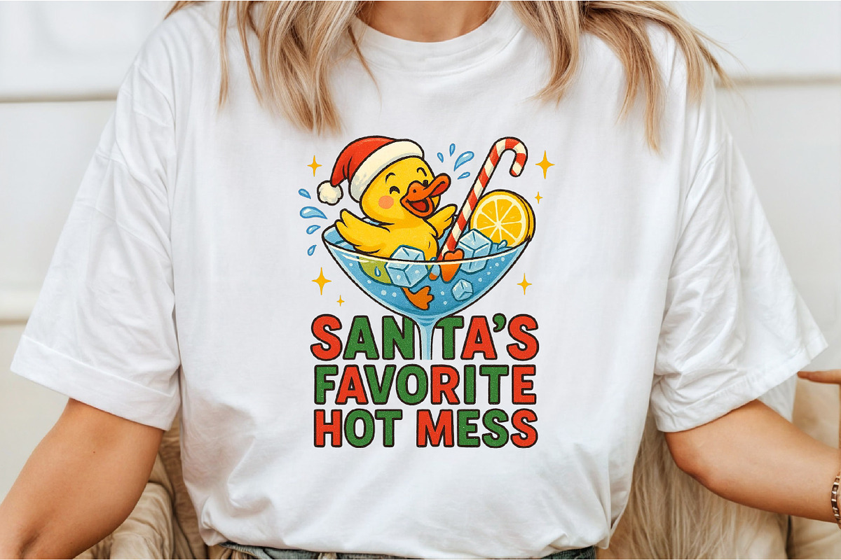 Santa's Hot Mess - Christmas Drink P, an Illustration by Libby Wishes (Photo 4 of 5)