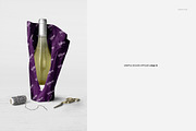 Wrapping Paper Wine Bottle Mockup, a Pens & Pencil Mockup by creatsy5 (Thumbnail 8 of 27)