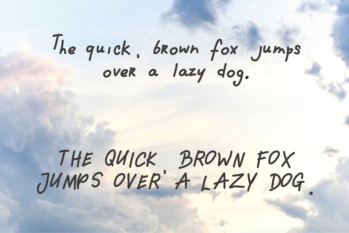 Editors Letter handmade notes font, a Handwritten Font by Ashiya Pixel (Photo 5 of 8)