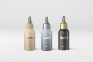 Cosmetic Bottle Mockup #5