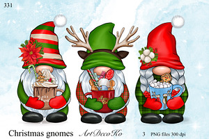 Christmas Gnome PNG Clipart