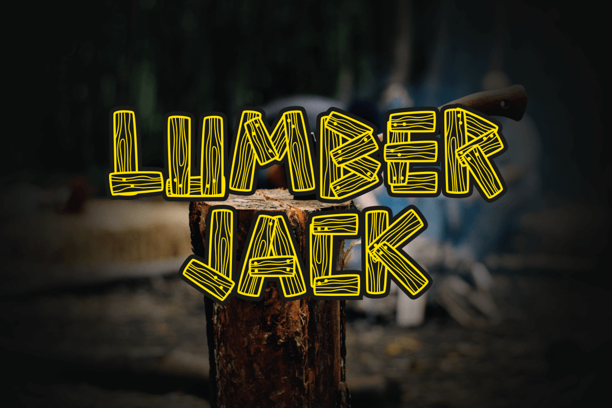 Woody Wood - Kids Font, a Font by tokokoo (Photo 6 of 12)