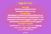 EggyPsych - a funky font, a Sans Serif Font by Brainware Graphic (Thumbnail 2 of 8)