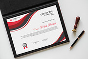 Certificate Word | PSD | AI, a Stationery Template by Curve Design (Thumbnail 1 of 6)