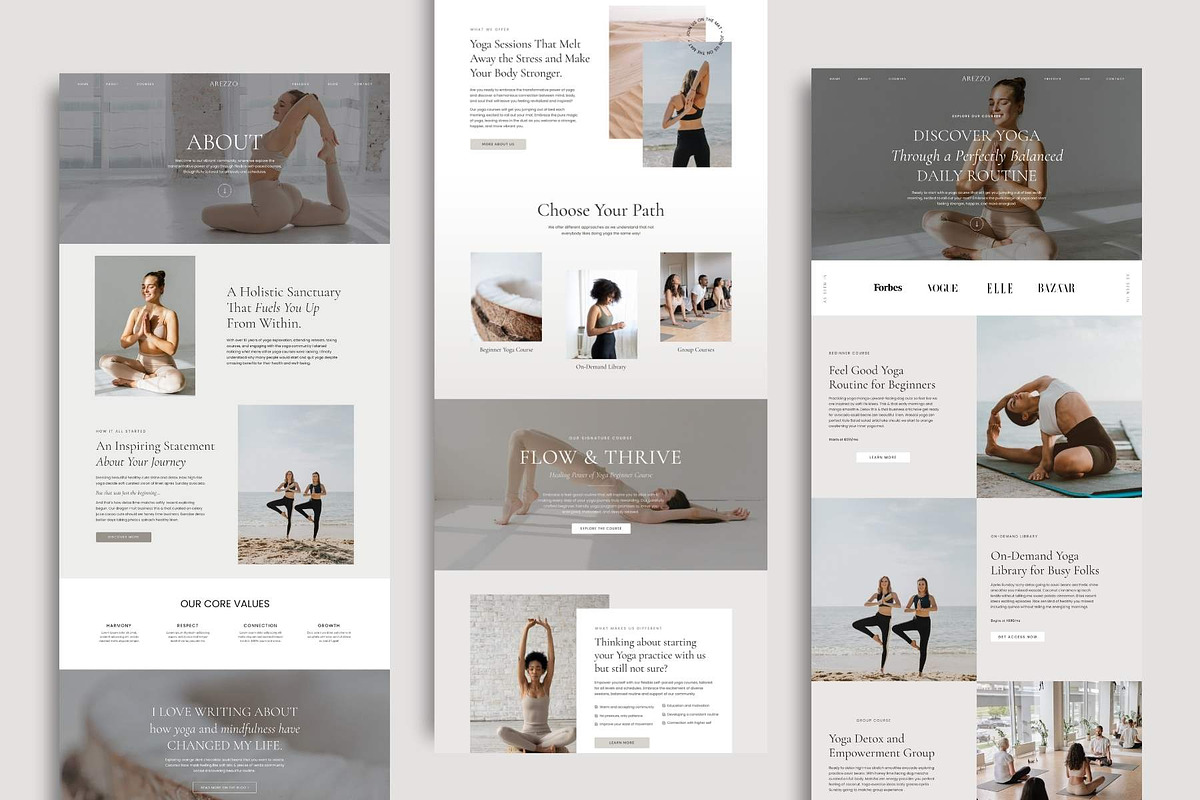 Showit Website Template | Arezzo, a Websites & App Template by Designorina (Photo 4 of 8)