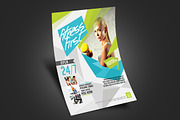 Fitness Flyer / Gym Flyer V3, a Flyer Template by Satgur Graphic Design (Thumbnail 3 of 3)