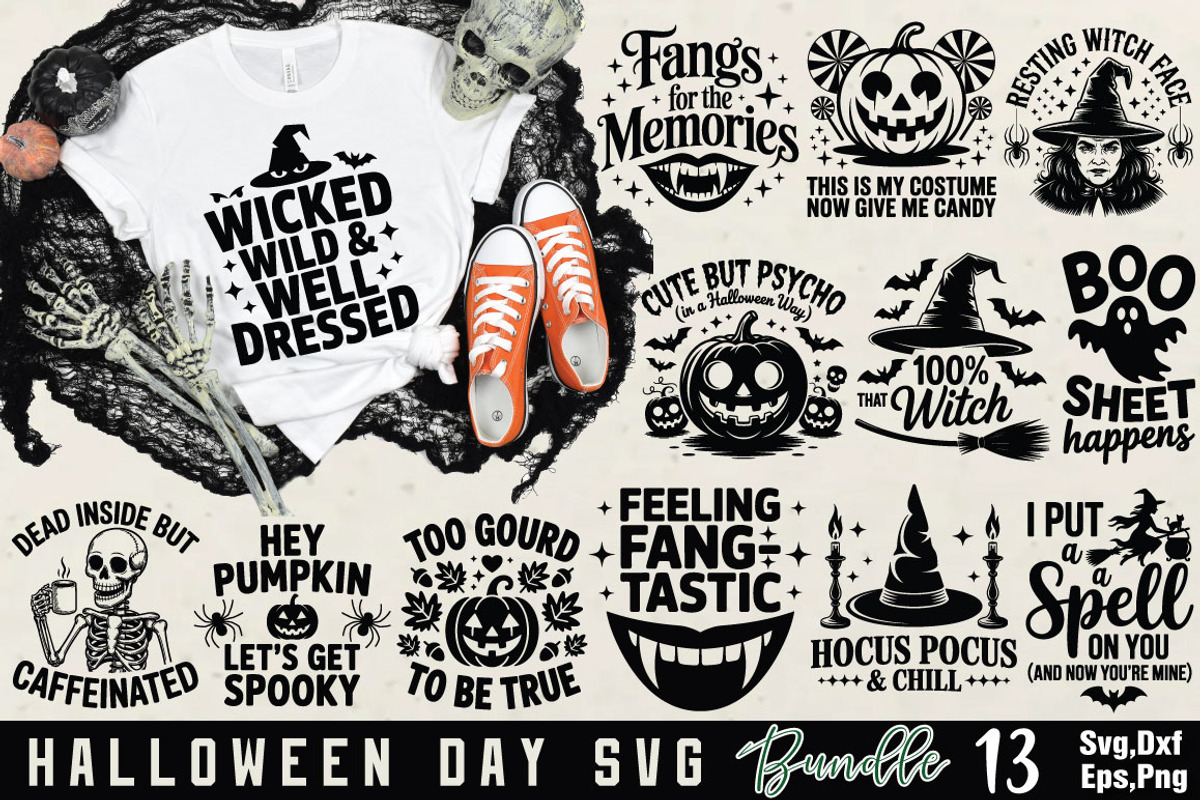 Halloween Day SVG Bundle, an Object Graphic by DollarSmart